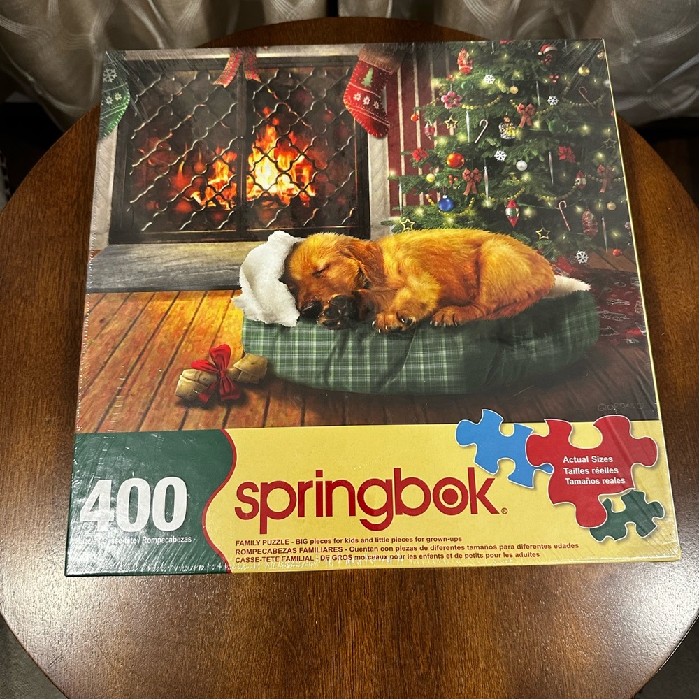 Springbok 400-Piece “Christmas Wishes” Puzzle